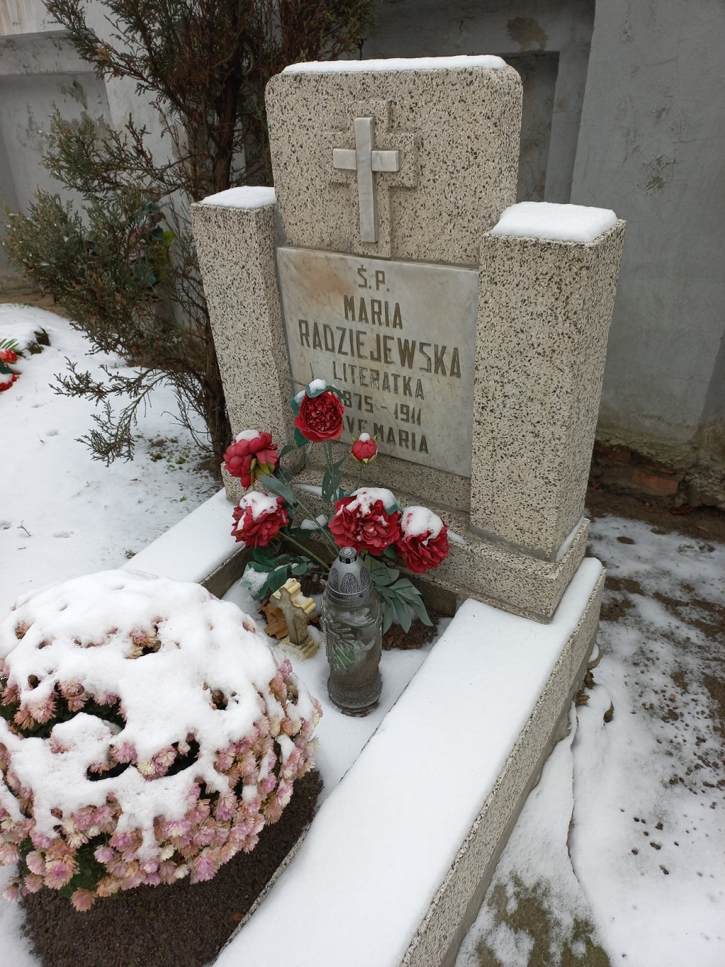 Grób Marii na średzkim cmentarzu Fot. MK